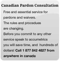 Pardon Consultation