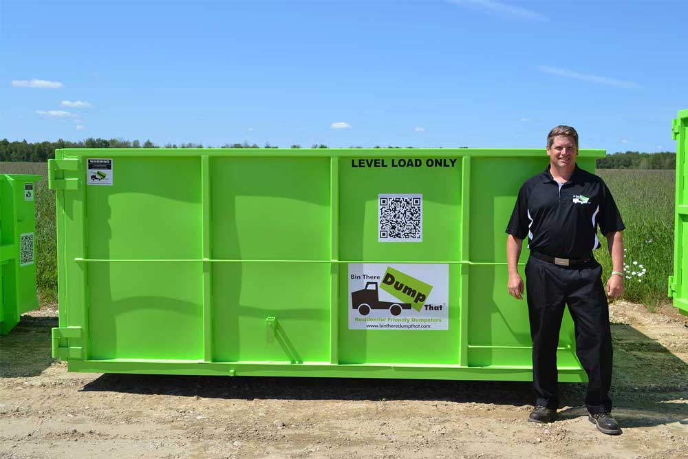 14 Yard Haliburton Dumpster