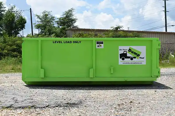 9 Yard Bin Size